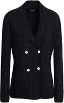 Thumbnail for your product : Giorgio Armani Double-breasted Checked Crepe Blazer