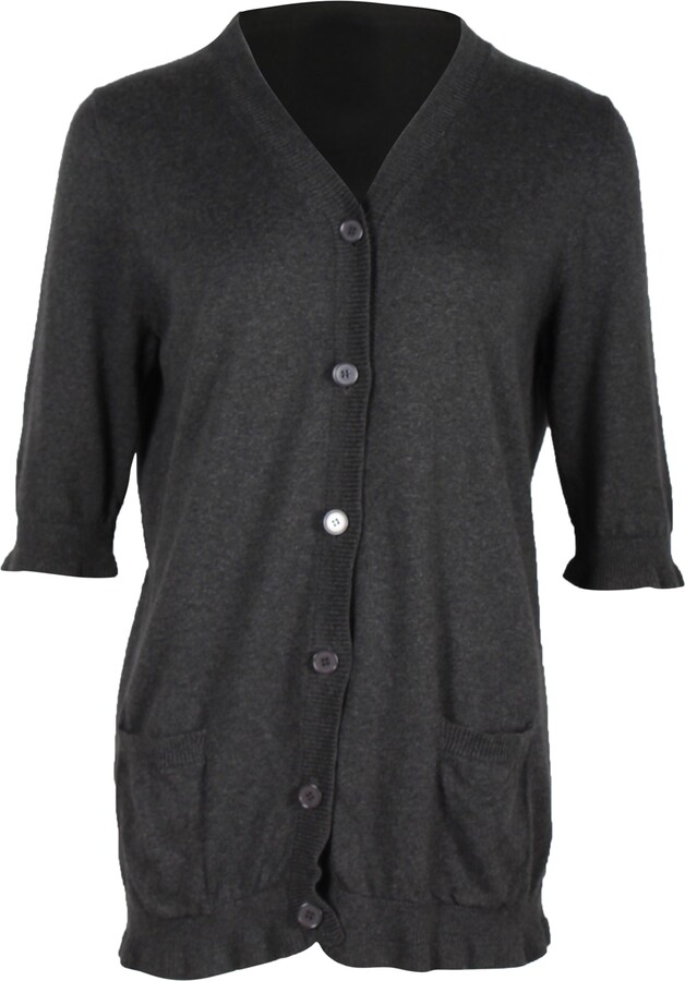 Ruffle Cardigan Shop The Largest Collection ShopStyle