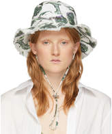 Thumbnail for your product : Jacquemus White Artichoke Le Bob Artichaut Bucket Hat