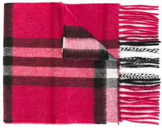 Burberry Kids Check classic scarf