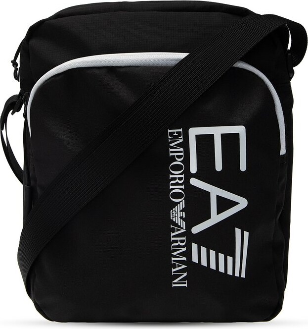 Emporio Armani Logo Messenger Bag - ShopStyle