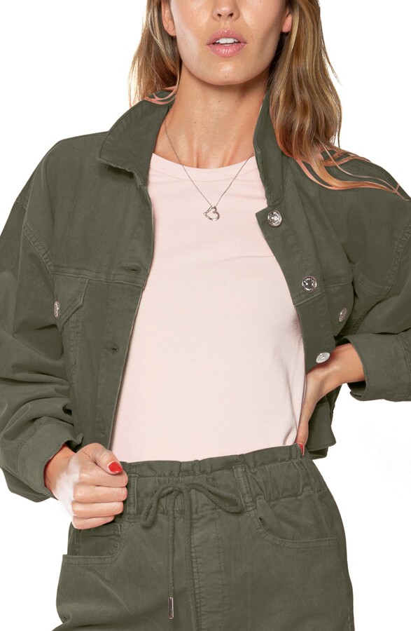 Green Women's Denim Jackets | ShopStyle