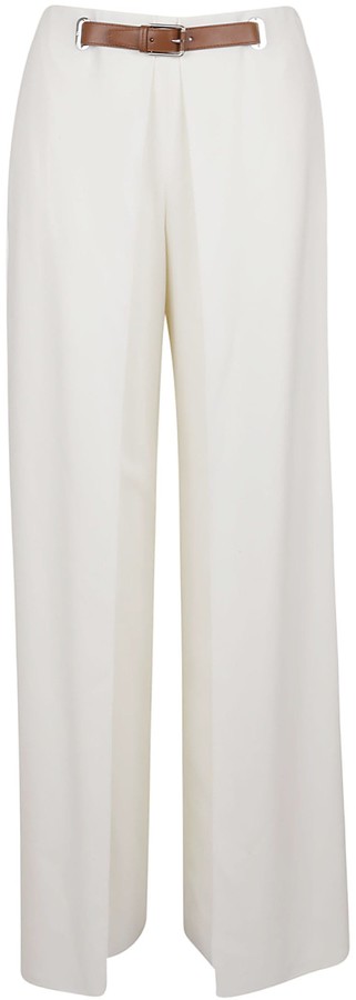 ralph lauren white pants womens