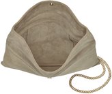 Thumbnail for your product : Patrizia Pepe Signature Clutch in Suede Leather w/Chain Shoulder Strap