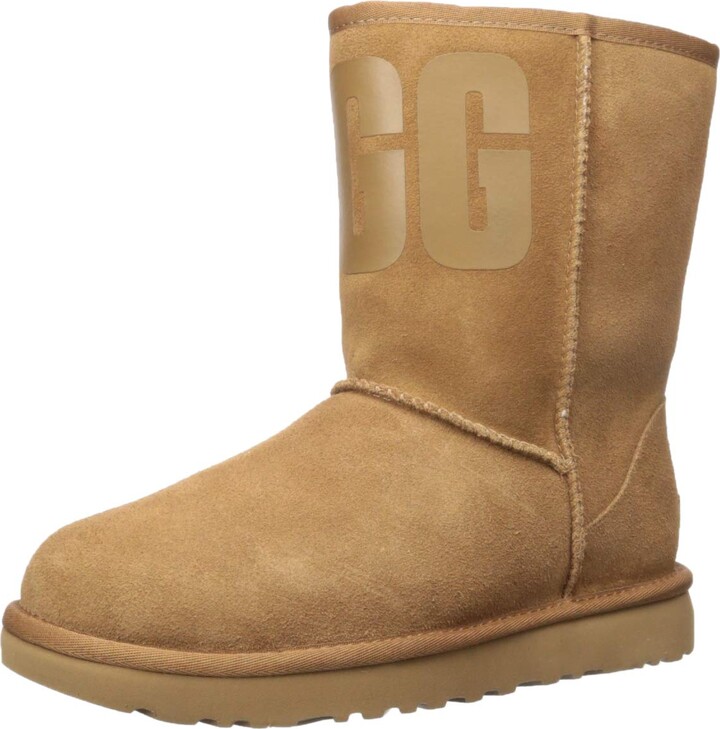 ugg women's w classic short rubber fashion boot