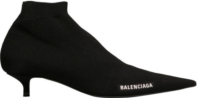 Balenciaga Women's Black Ankle Boots | ShopStyle