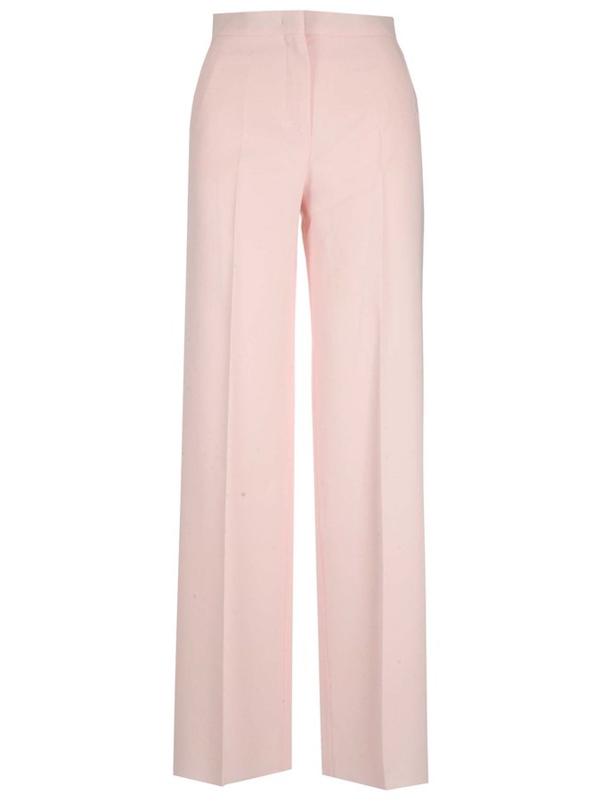 high waisted crepe pants