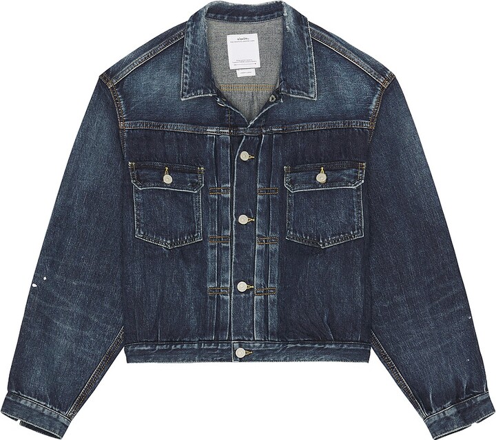 Visvim 101x Dmgd-1010 Denim Jacket in Blue
