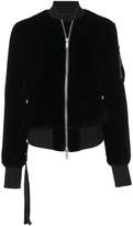 Thumbnail for your product : Unravel Project velvet bomber jacket