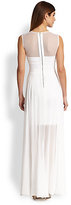 Thumbnail for your product : BCBGMAXAZRIA Alai Chiffon Overaly Gown