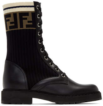 fendi rockoko combat boots shoes shopstyle