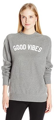 Sub Urban Riot Women's Good Vibes Crew Neck Sweatshirt