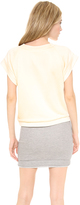 Thumbnail for your product : Jay Ahr Short Sleeve Crystal Pullover