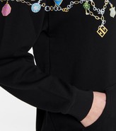 Thumbnail for your product : Givenchy Printed cotton jersey hoodie