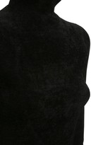 Thumbnail for your product : Jil Sander Turtleneck Velour Dress W/back Cut Out