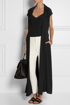 Thumbnail for your product : The Row Danate crepe wrap maxi dress