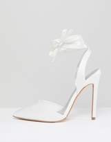 Thumbnail for your product : ASOS Design PIED PIPER Bridal High Heels