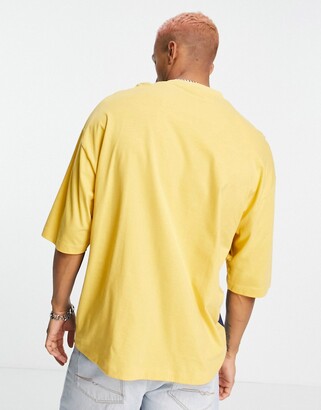 asos mustard top