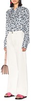 Thumbnail for your product : Marni Printed silk-twill blouse