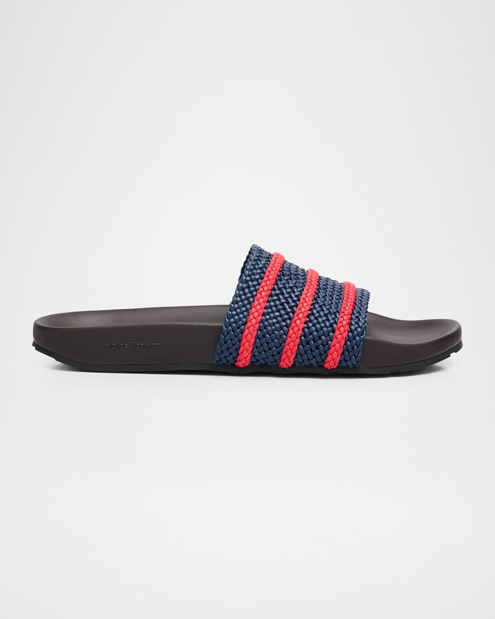 ADIDAS X WALES BONNER Men's Adilette Woven Slides