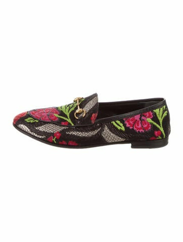 gucci jordaan jacquard loafer