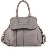 Thumbnail for your product : Kooba Angela Leather Satchel Bag, Cement Gray