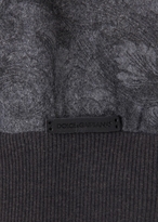 Thumbnail for your product : Dolce & Gabbana Grey printed flannel sweatshirt
