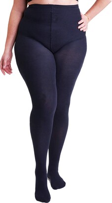 All Woman Plus Size Thick Winter Organic Cotton Tights (22-30 Plus -  ShopStyle Hosiery