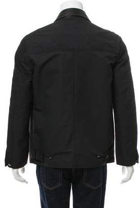 Alexander Wang Lightweight Leather-Trimmed Jacket