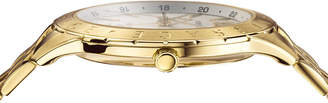 Versace Men's Univers 43mm Watch w/ Bracelet Strap, Champagne