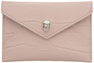 alexander mcqueen envelope card holder