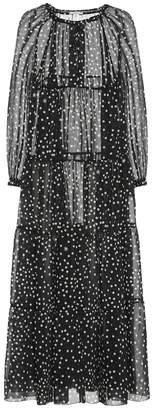 Stella McCartney Polka-dot cotton and silk maxi dress