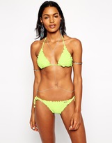 Thumbnail for your product : Seafolly Shimmer Brazilian Tie Side Bikini Bottoms