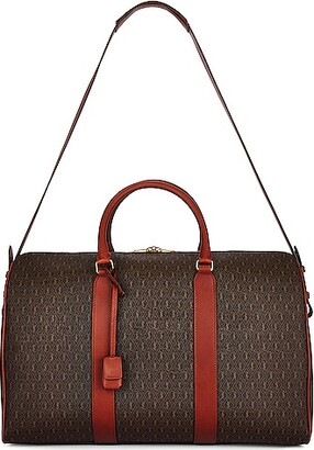 Mombasa cloth handbag Yves Saint Laurent Red in Cloth - 32054658
