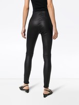 Thumbnail for your product : Lot Lthr Amelie stretch-leather leggings