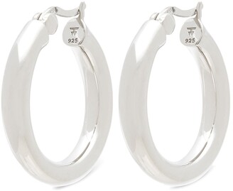 The Thick Ravello Hoops - Metal : Sterling Silver - The M Jewelers