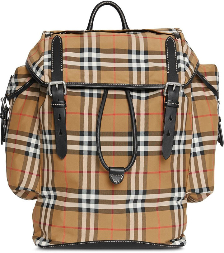 Burberry Vintage Check Backpack ShopStyle