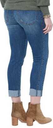 Wit & Wisdom Ab-Solution High Waist Crop Slim Straight Leg Jeans