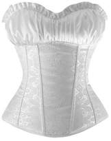 Thumbnail for your product : Zhitunemi Women's Wedding Burlesque Corset Bustier Bridal Lingerie Bodyshaper Top 2X-Large