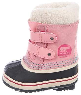 Sorel Girls' Round-Toe Snow Boots
