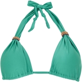Thumbnail for your product : ViX Solid turquoise bikini top