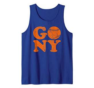 Go NY New York Baseball Tank Top