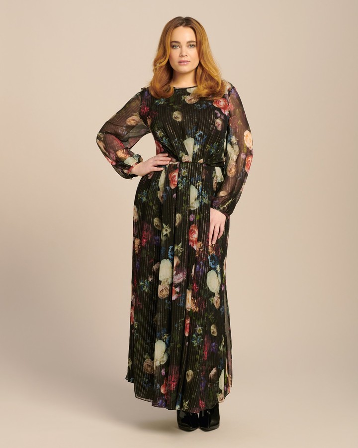 edgy evening gown