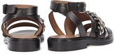 Thumbnail for your product : Givenchy Black leather chain sandals