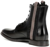 Thumbnail for your product : Brunello Cucinelli Embellished leather ankle boots