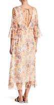 Thumbnail for your product : Luma Floral Bell Sleeve Maxi Dress