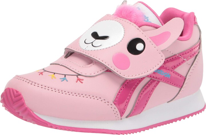 Reebok Baby Girls Jogger 2.0 Animal Critters Slip Sneaker - ShopStyle