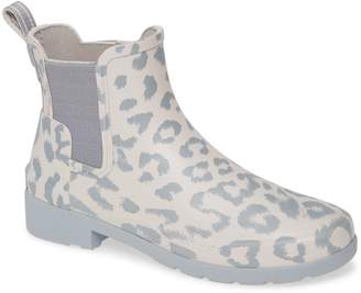 hunter cheetah print rain boots