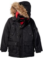 Thumbnail for your product : Diesel Faux Fur Trim Hooded Parka (Big Boys)