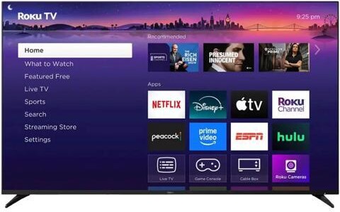 Roku 75R8C5 75 inch Class Pro Series 4K QLED Mini-LED Smart TV